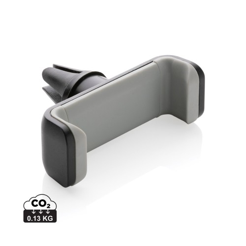 Acar 360° Auto-Handyhalterung aus RCS recyceltem Kunststoff, schwarz Acar 360° Auto-Handyhalterung aus RCS recyceltem Kunststoff, schwarz