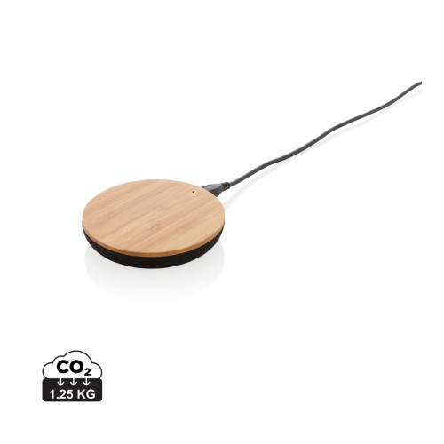 Bamboo X 5W wireless charger, brown