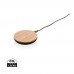 Bamboo X 5W wireless charger, brown