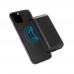 Magnetic 5.000 mAh 5W wireless powerbank, black
