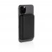 Magnetic 5.000 mAh 5W wireless powerbank, black
