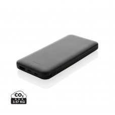 Lockhart RCS gerecycled plastic 10.000 powerbank, zwart