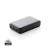 RCS standaard recycled plastic 10.000 mAh powerbank, zwart