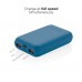 Urban Vitamin Alameda 10.000mAh 18W PD Powerbank, blau