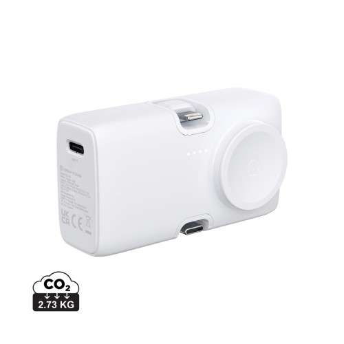 Urban Vitamin San Diego RCS rplastic 20W PD powerbank, white