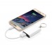 1.000 mAh keychain powerbank, silver