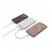 High Density 10.000 mAh Pocket Powerbank, weiß