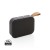 Fabric trend draadloze 3W speaker. zwart, zwart