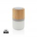 Bamboo colour changing 3W speaker light, white