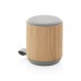 Bambus und Stoff 3W Wireless Speaker, braun Bambus und Stoff 3W Wireless Speaker, braun