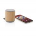Bambus und Stoff 3W Wireless Speaker, braun Bambus und Stoff 3W Wireless Speaker, braun