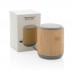 Bambus und Stoff 3W Wireless Speaker, braun Bambus und Stoff 3W Wireless Speaker, braun
