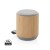 Bambus und Stoff 3W Wireless Speaker, braun