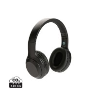 Kopfhörer aus RCS Standard recyceltem Kunststoff, schwarz