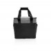 Große Kühltasche. grau, schwarz