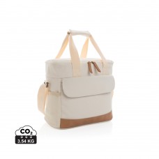Impact AWARE™ 16 oz. rcanvas cooler bag, off white