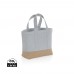 Impact Aware™ 285g/m² ungefärbte rCanvas-Kühltasche, grau Impact Aware™ 285g/m² ungefärbte rCanvas-Kühltasche, grau