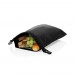 Snackstrap AWARE™ RPET foldable lunchbag 30x20CM, black Snackstrap AWARE™ RPET foldable lunchbag 30x20CM, black