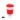 Wiederverwendbarer Kaffeebecher 270ml, rot