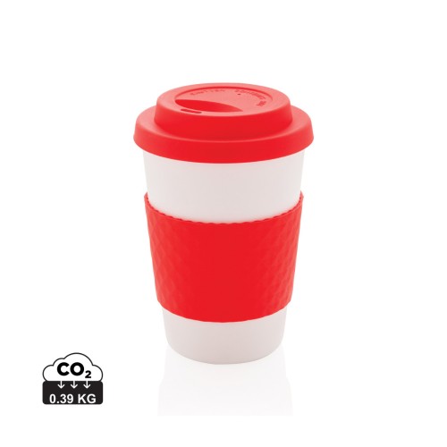 Wiederverwendbarer Kaffeebecher 270ml, rot Wiederverwendbarer Kaffeebecher 270ml, rot