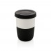 PLA cup coffee to go 380ml, zwart