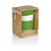 PLA koffiemok. groen, wit