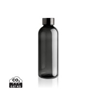 Lekvrije waterfles met metallic dop, zwart
