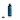 Auslaufsichere Trinkflasche mit Metalldeckel, blau