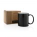 Ceramic classic mug 350ml, black