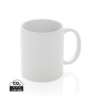 Ceramic classic mug 350ml. white, white