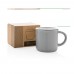 Vintage ceramic mug 280ml, grey