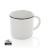 Vintage ceramic mug 280ml. white, white