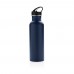 Deluxe Sportflasche aus Edelstahl, navy blau Deluxe Sportflasche aus Edelstahl, navy blau