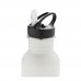 Deluxe RVS sportfles, gebroken wit