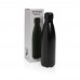 Einfarbige Vakuumisolierte Stainless Steel Flasche, schwarz Einfarbige Vakuumisolierte Stainless Steel Flasche, schwarz