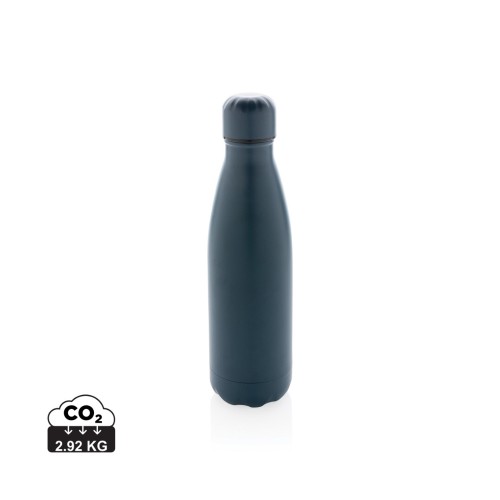 Unikleur vacuüm geïsoleerde roestvrijstalen fles 500 ml, blauw