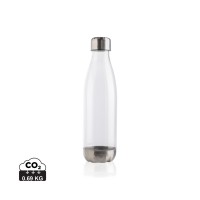 Lekvrije waterfles met rvs dop, transparant