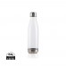 Auslaufsichere Trinkflasche mit Stainless-Steel-Deckel, transparent Auslaufsichere Trinkflasche mit Stainless-Steel-Deckel, transparent