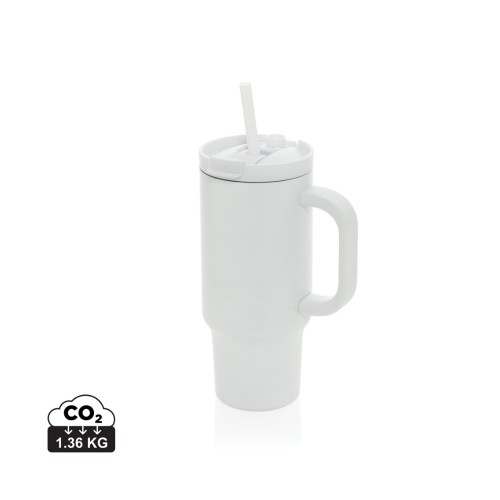 Cruiser RCS recycled lekvrije compacte beker 480ML, wit