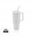 Embrace deluxe RCS recycled RVS drinkbeker 900ml, wit