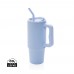 Embrace deluxe RCS recycled RVS drinkbeker 900ml, lichtblauw