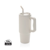 Embrace deluxe RCS recycled stainless steel tumbler 900ml, beige