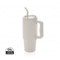 Embrace Deluxe Becher aus RCS recyceltem Edelstahl 900ml, beige