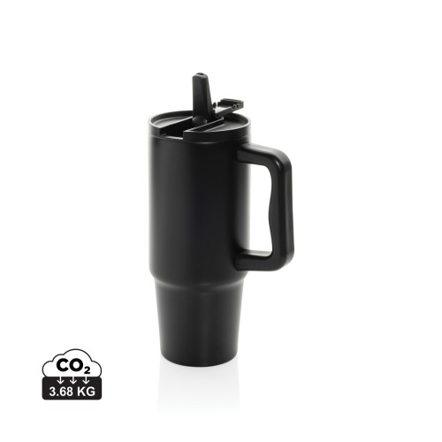 Embrace Leakproof RCS recycled stainless steel tumbler 900ml, black