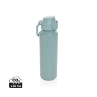 Via RCS Re-steel lockable sport bottle 600ML, groen