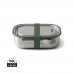 Black+Blum Stainless Steel Lunch Box Large, olive green