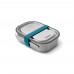 Black+Blum Stainless Steel Lunch Box Large, turquoise Black+Blum Stainless Steel Lunch Box Large, turquoise