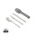 Black+Blum Besteck-Set, silber