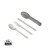 Black+Blum Cutlery Set, silver