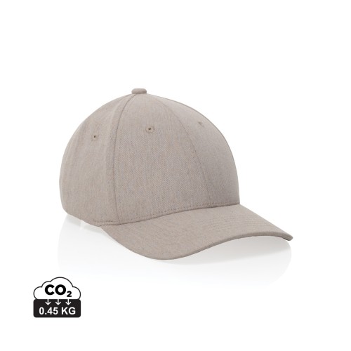 Milo AWARE™ 6-Panel-Heather-Kappe, off white Milo AWARE™ 6-Panel-Heather-Kappe, off white